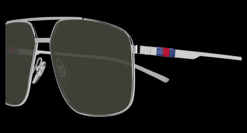 GUCCI 60 Sunglass Man Metal Accessories